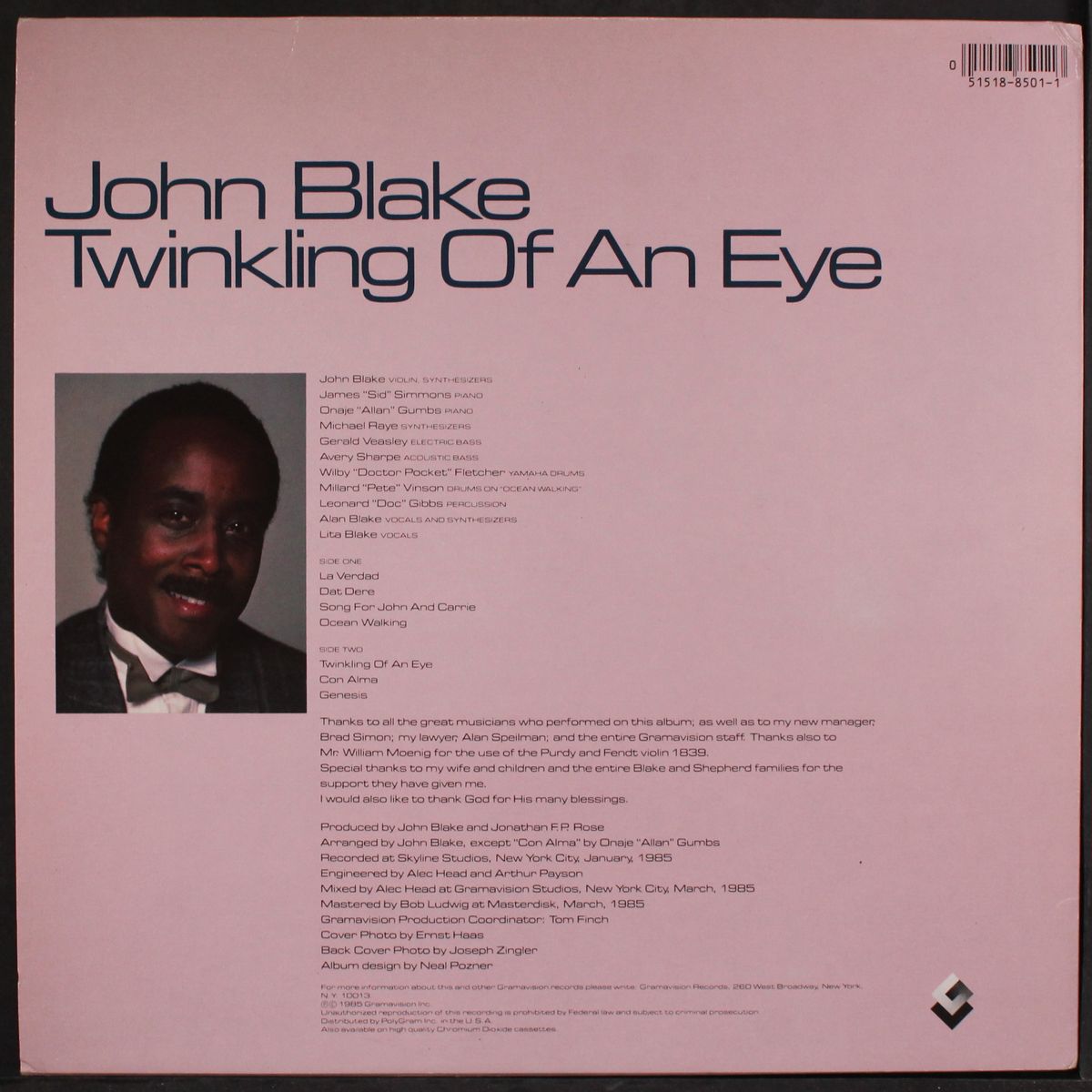 twinkling of an eye by JOHN BLAKE