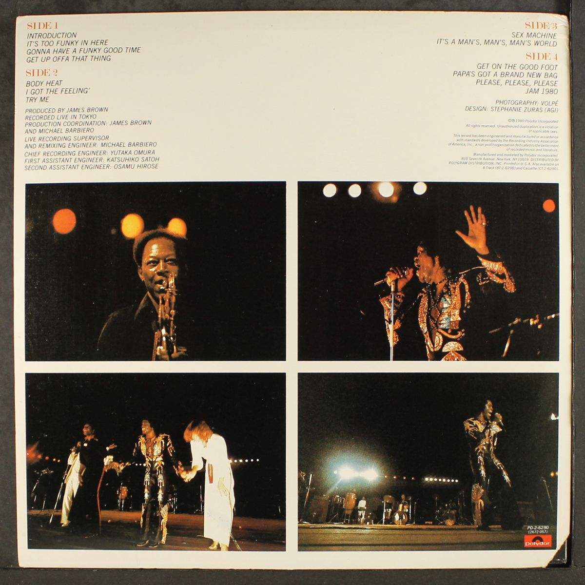hot on the one by JAMES BROWN
