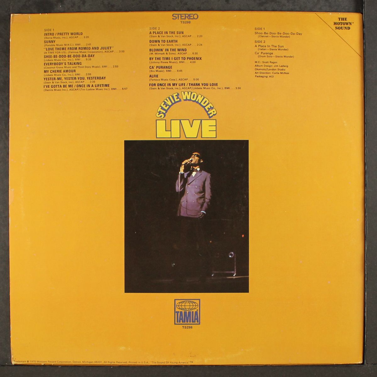live by STEVIE WONDER