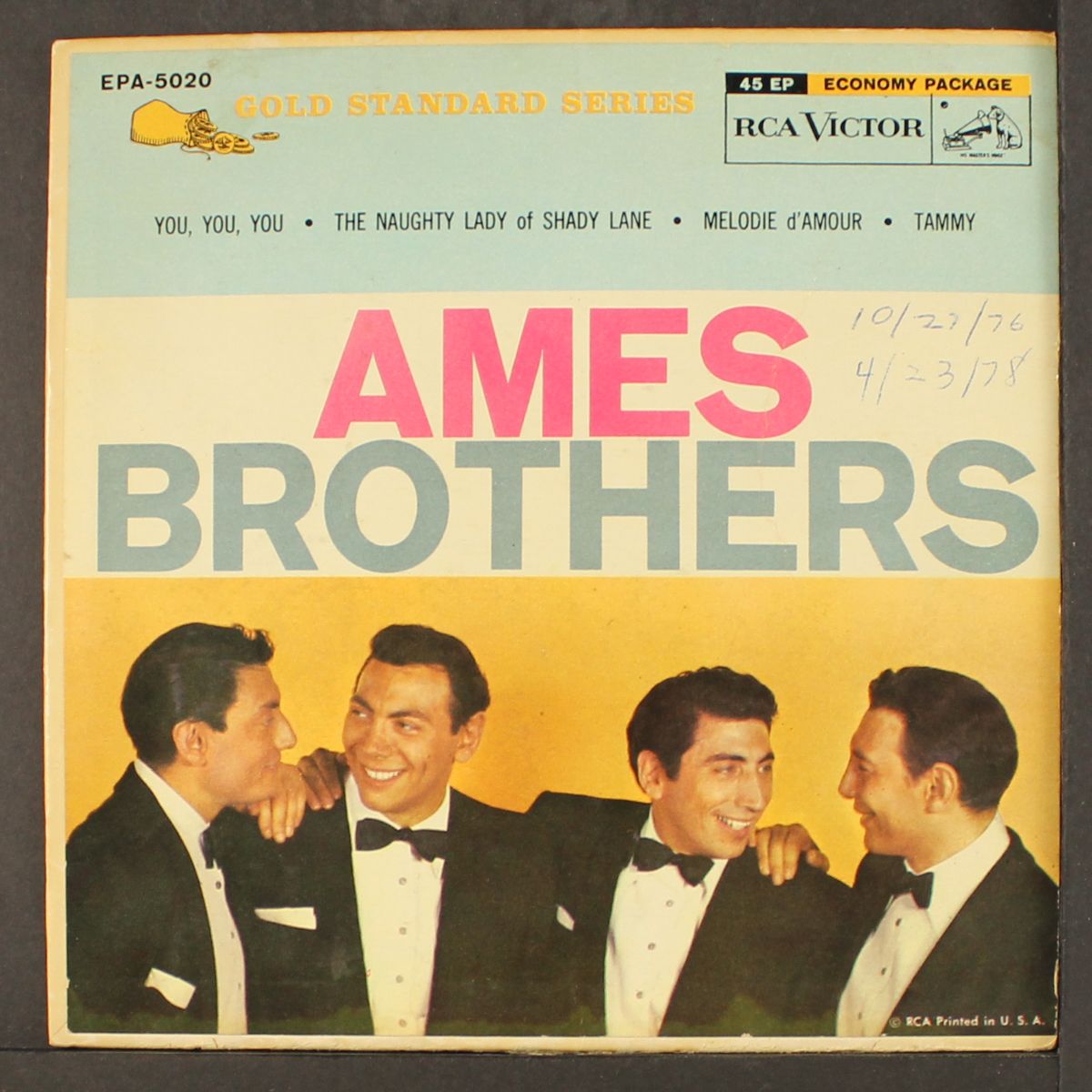 you, you, you + 3 by AMES BROTHERS