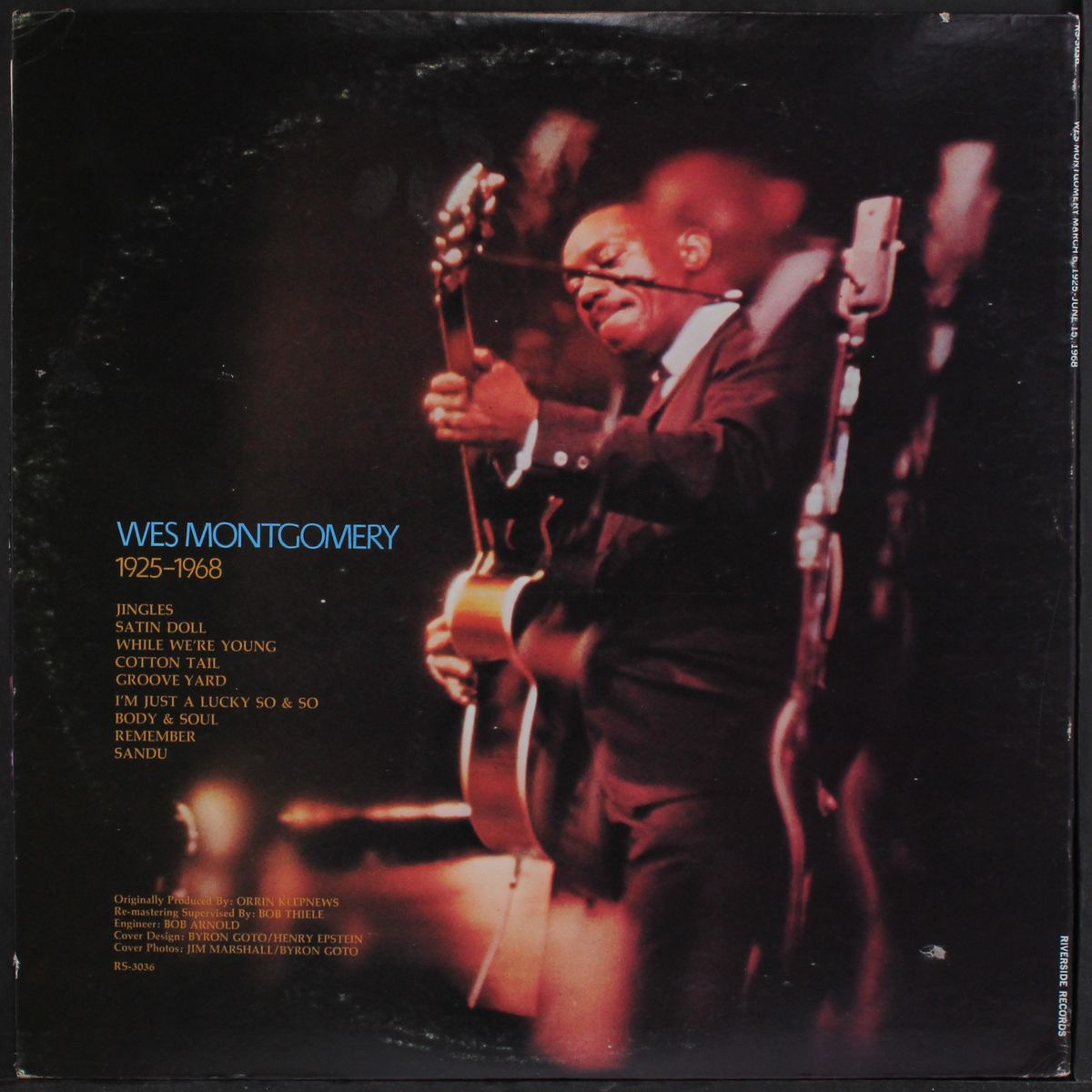 march 6, 1925 - june 15, 1968 by WES MONTGOMERY