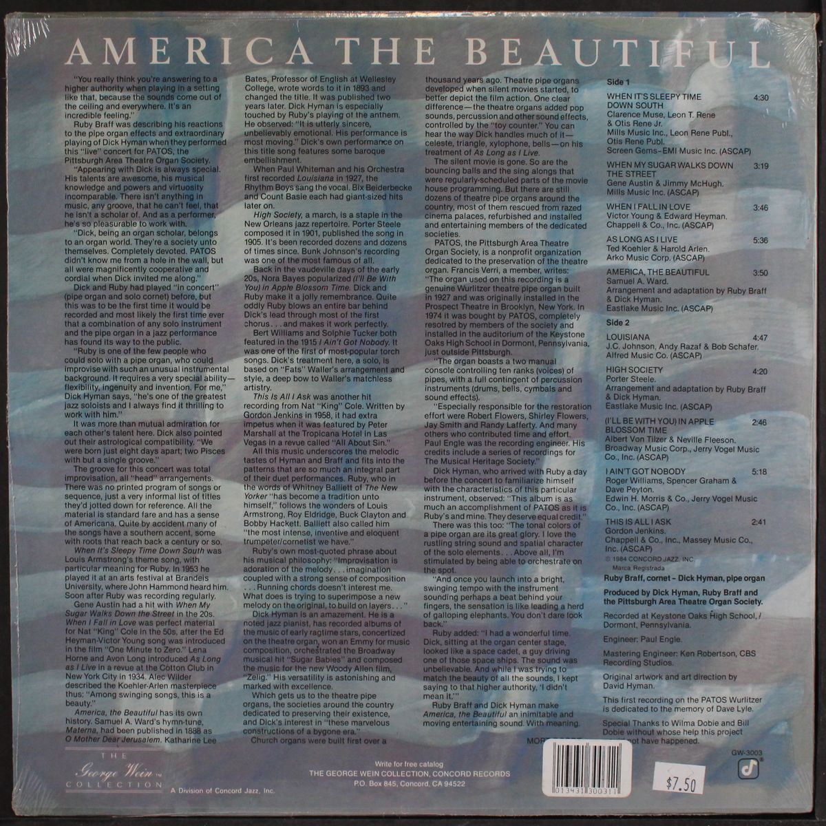america the beautiful by RUBY BRAFF & DICK HYMAN