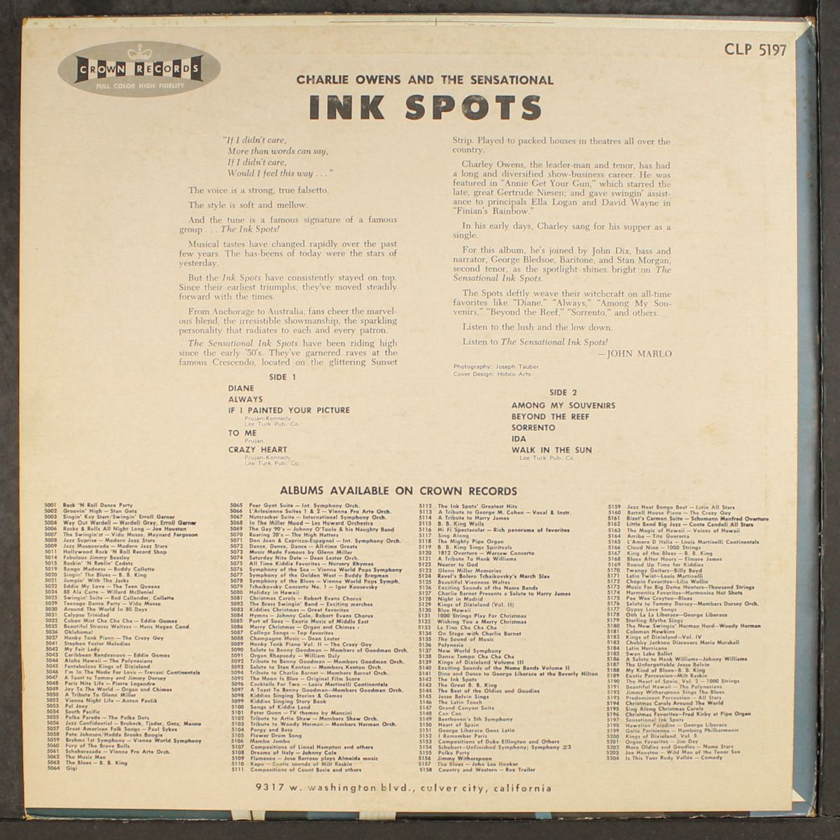 the sensational ink spots by INK SPOTS