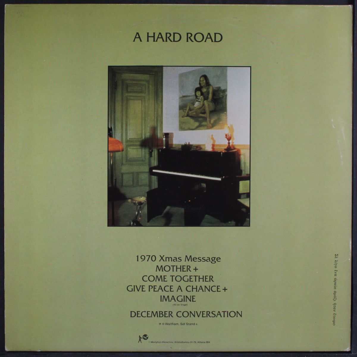 a hard road by JOHN LENNON