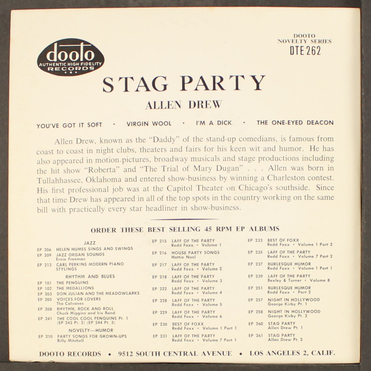 stag party, part 3 by ALLEN DREW