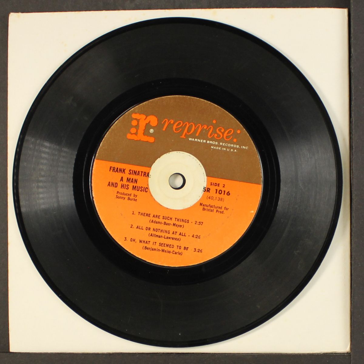 a man and his music by FRANK SINATRA