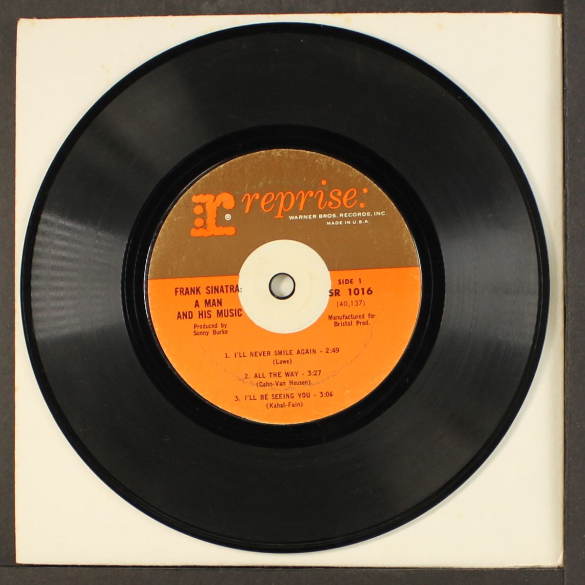 a man and his music by FRANK SINATRA