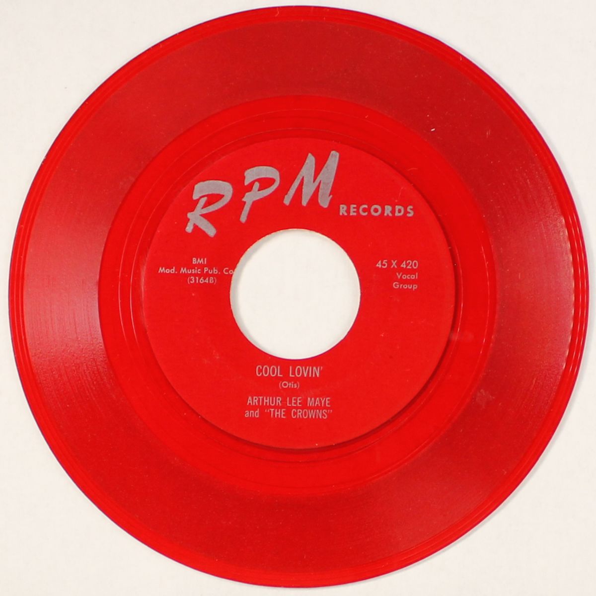 please say you love me / cool lovin' by ARTHUR LEE MAYE & CROWNS