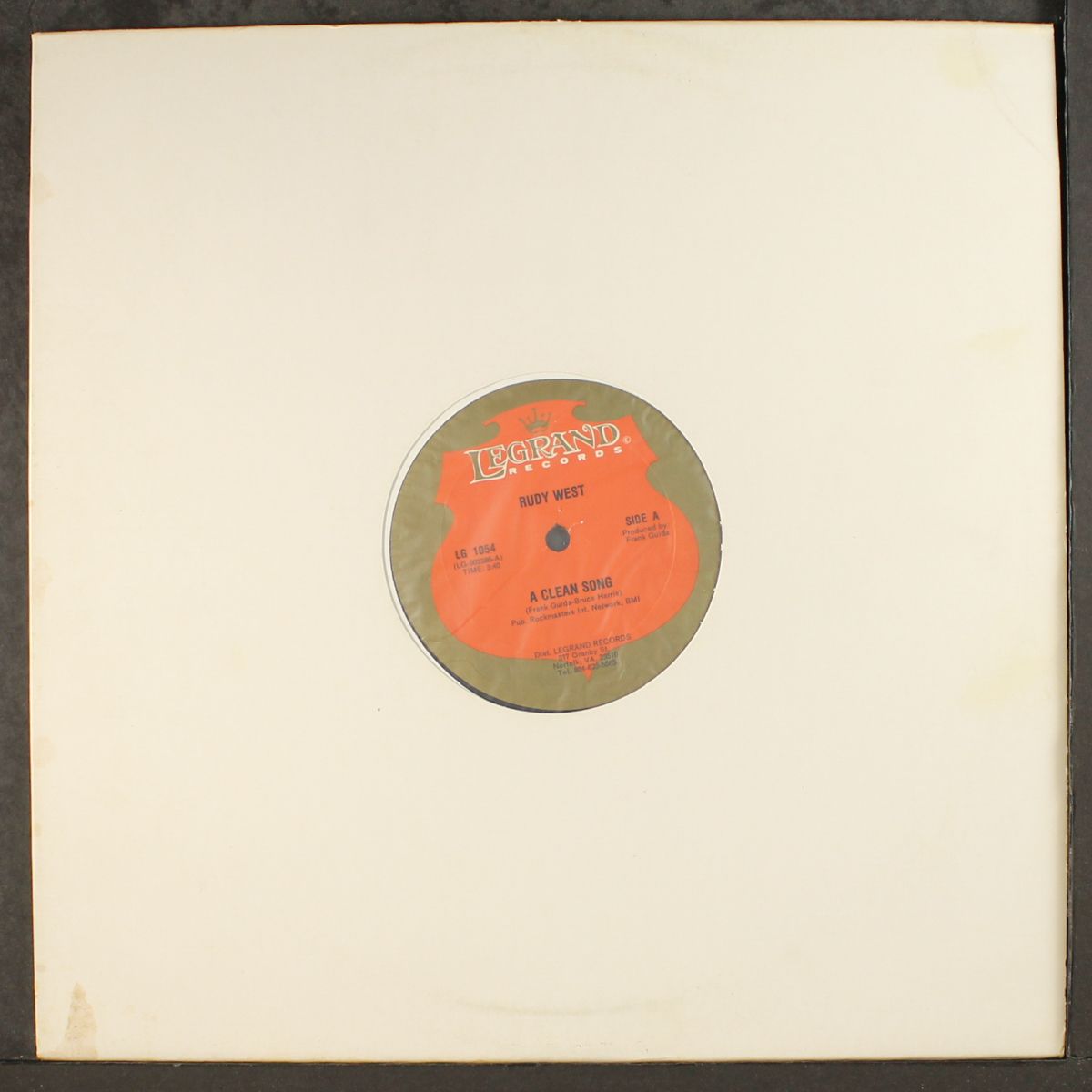 a clean song / instro by RUDY WEST