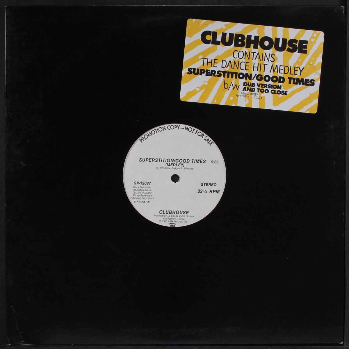 superstition/good times (medley) by CLUBHOUSE