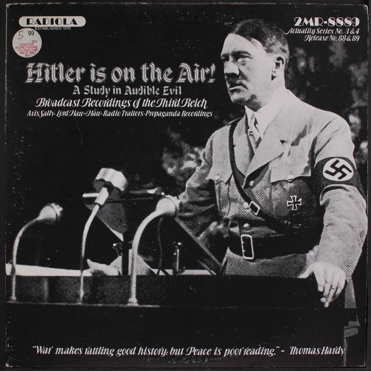 hitler is on the air! - a study in audible evil by ORIGINAL RADIO BROADCAST