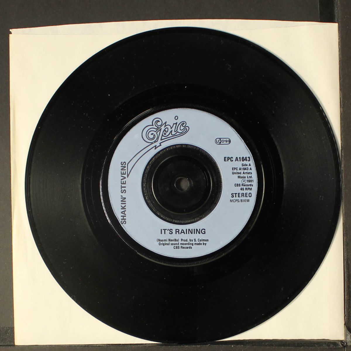 it's raining / you and i were meant to be by SHAKIN' STEVENS