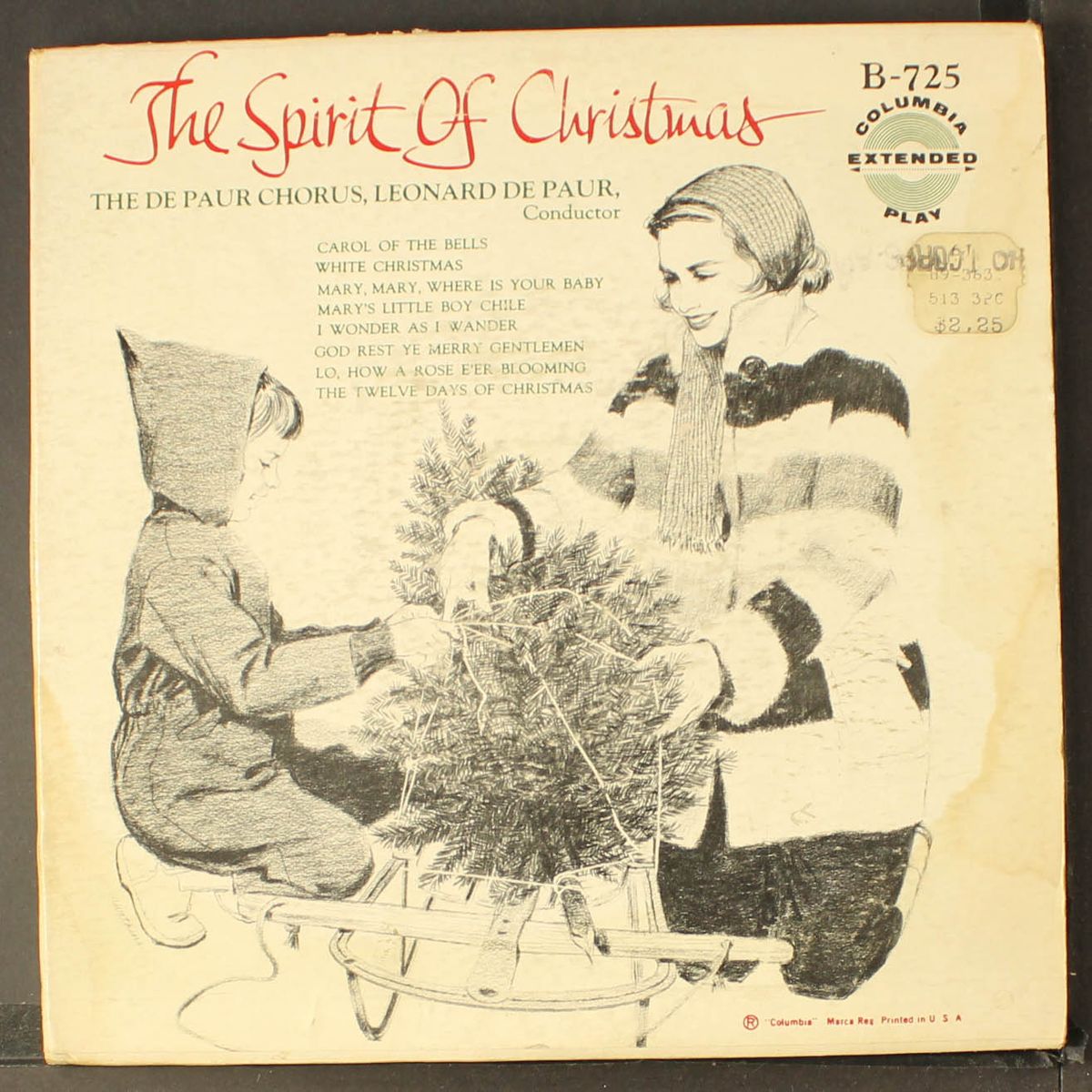 the spirit of christmas by DE PAUR CHORUS