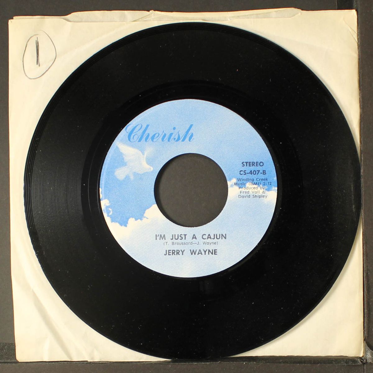 if he doesn't care for you / i'm just a cajun by JERRY WAYNE