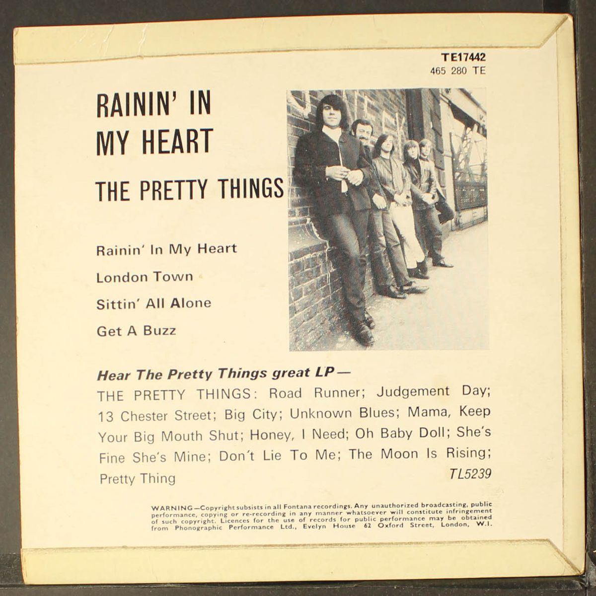 rainin' in my heart by PRETTY THINGS