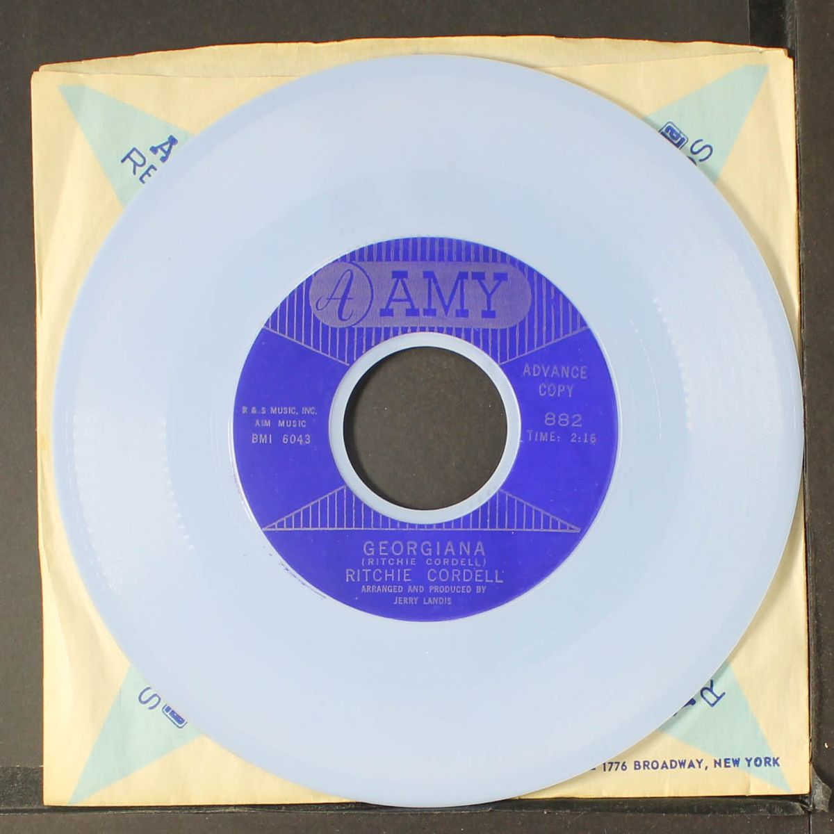 georgiana / better lovin' by RITCHIE CORDELL