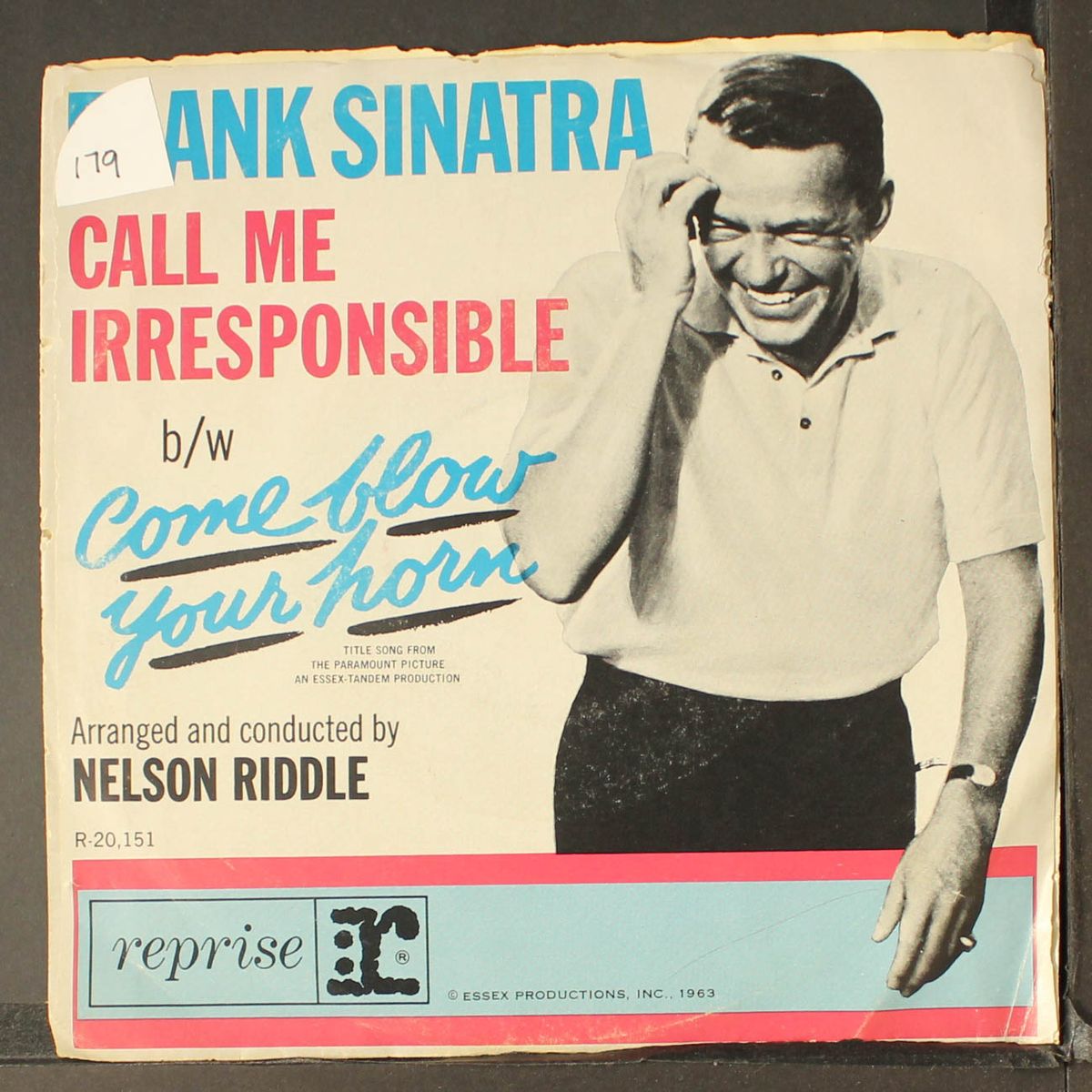 come blow your horn / call me irresponsible by FRANK SINATRA