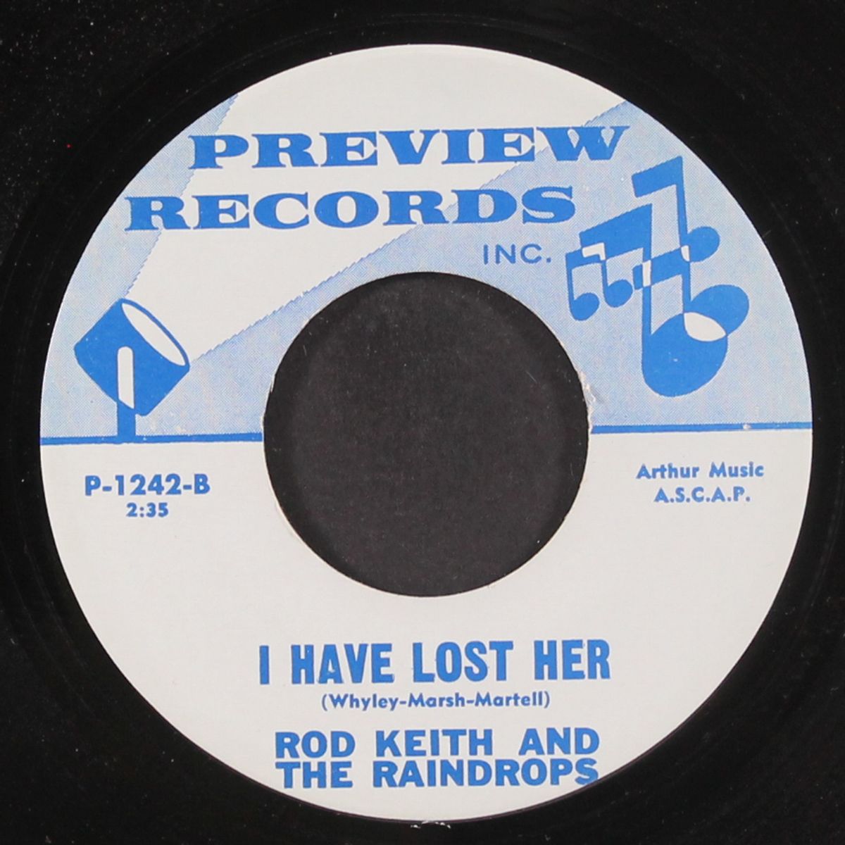 i have lost her by ROD KEITH & RAINDROPS
