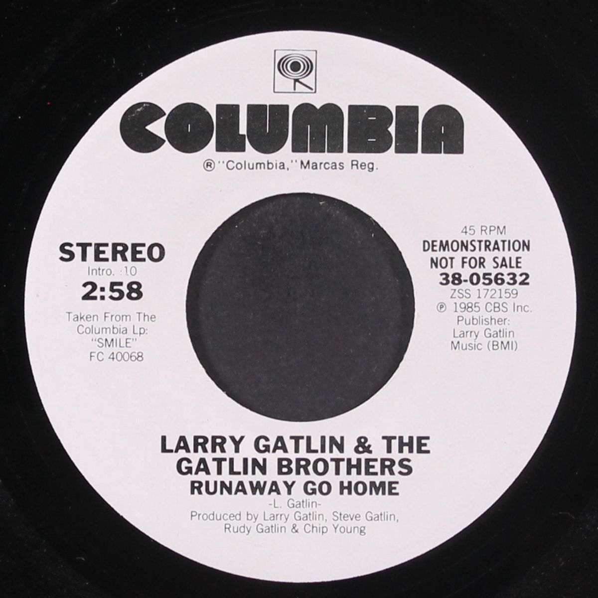 runaway go home / same by LARRY GATLIN & GATLIN BROTHERS
