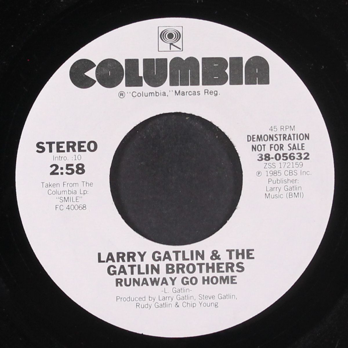 runaway go home / same by LARRY GATLIN & GATLIN BROTHERS