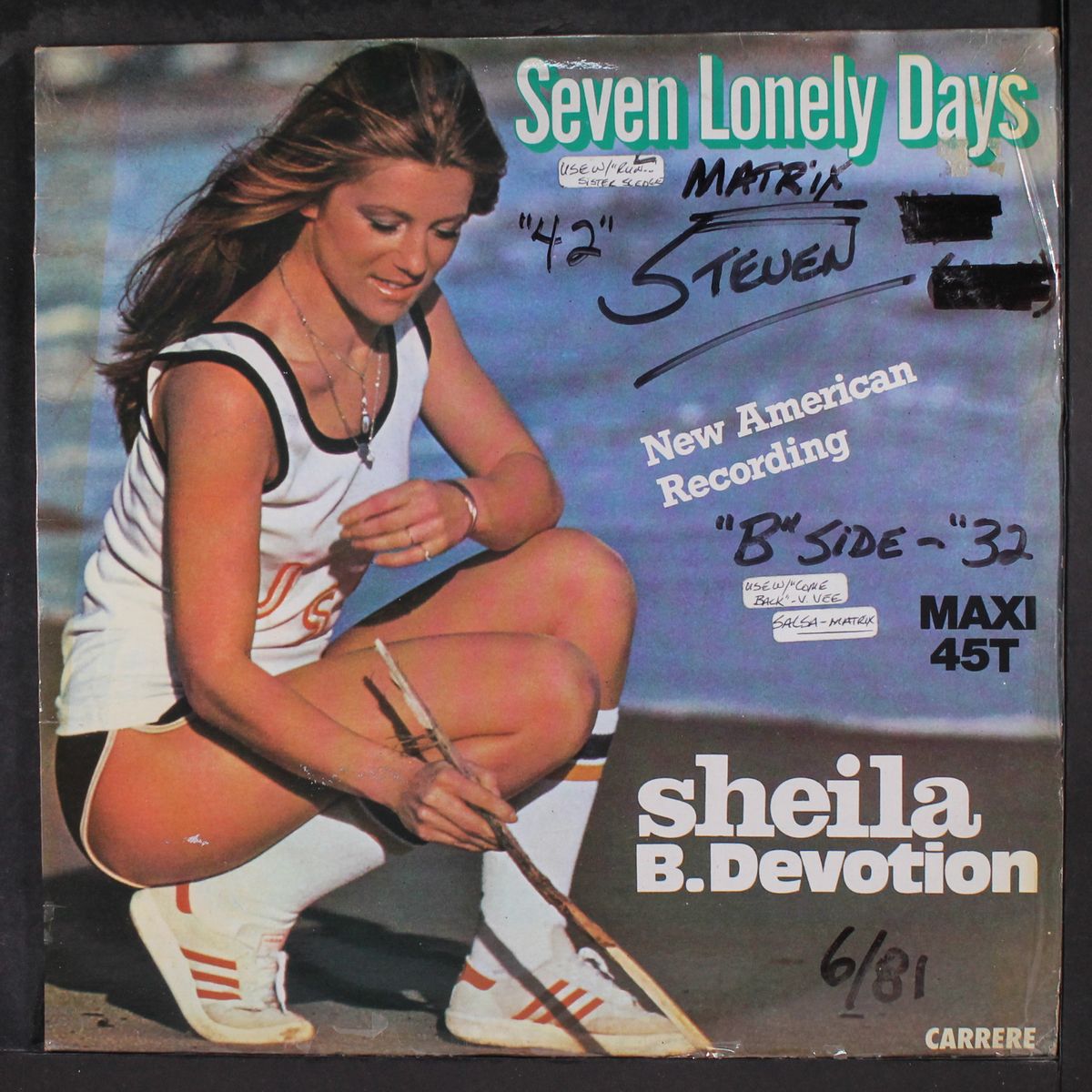 seven lonely days / sheila come back by SHEILA B. DEVOTION
