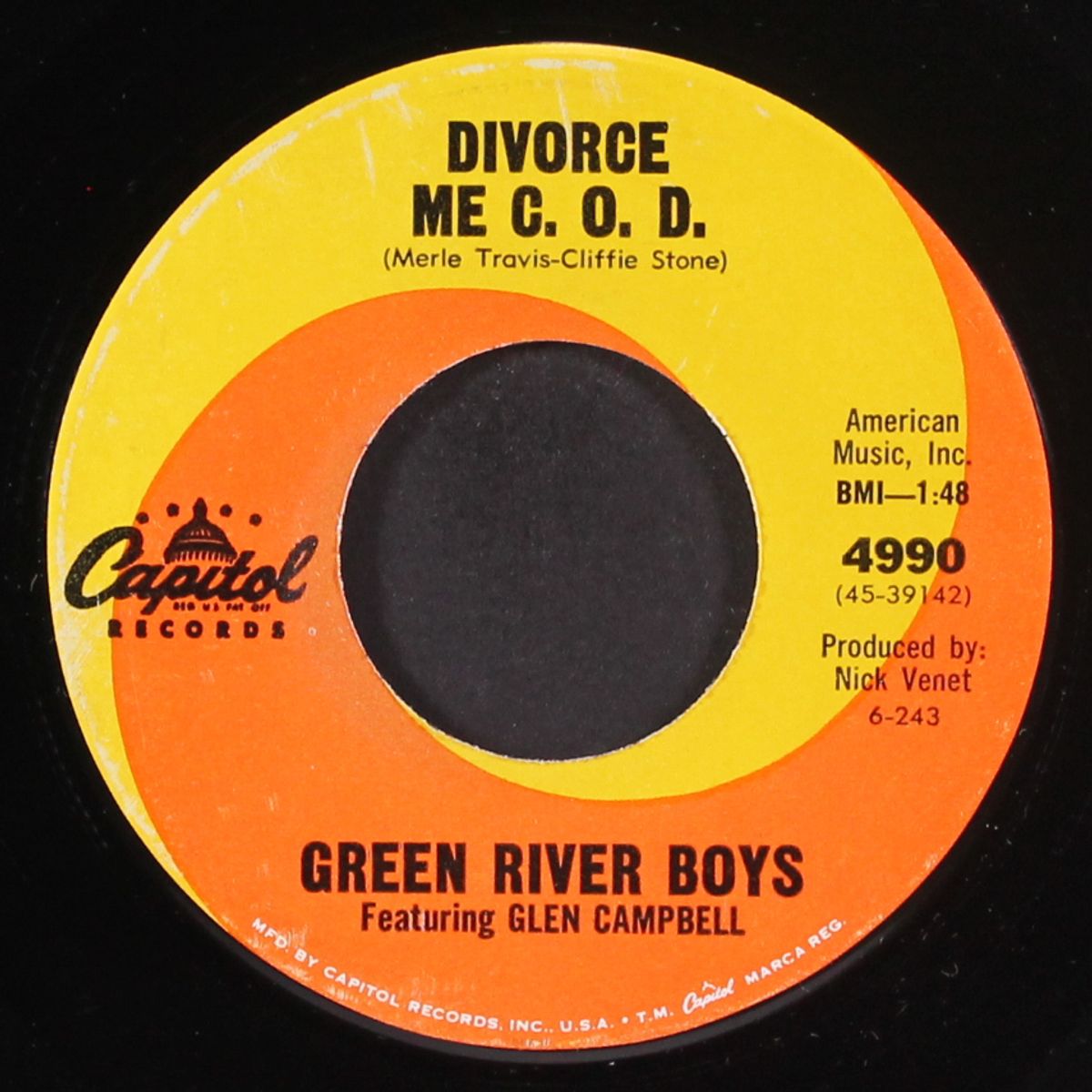 divorce me c.o.d. by GREEN RIVER BOYS