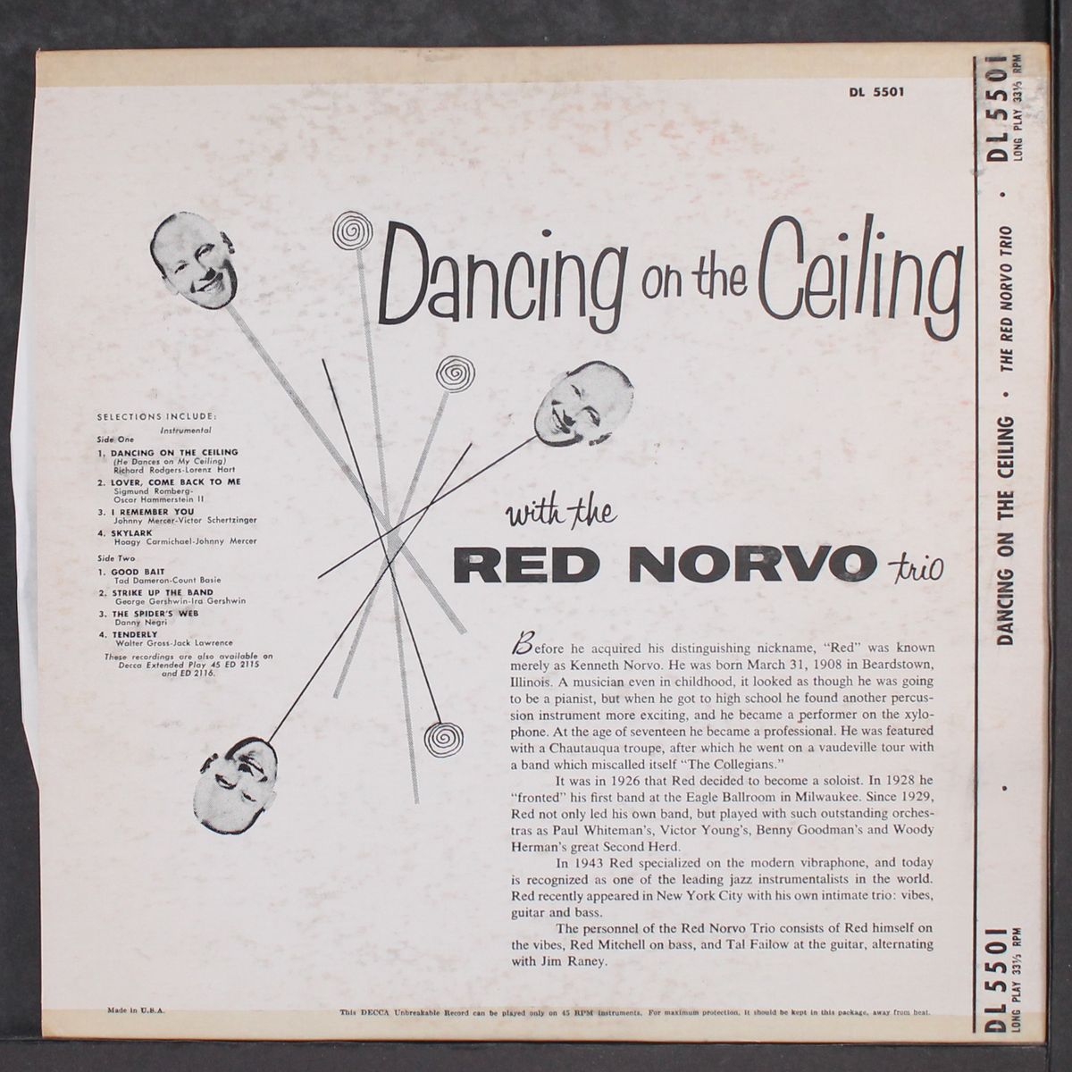 dancing on the ceiling by RED NORVO
