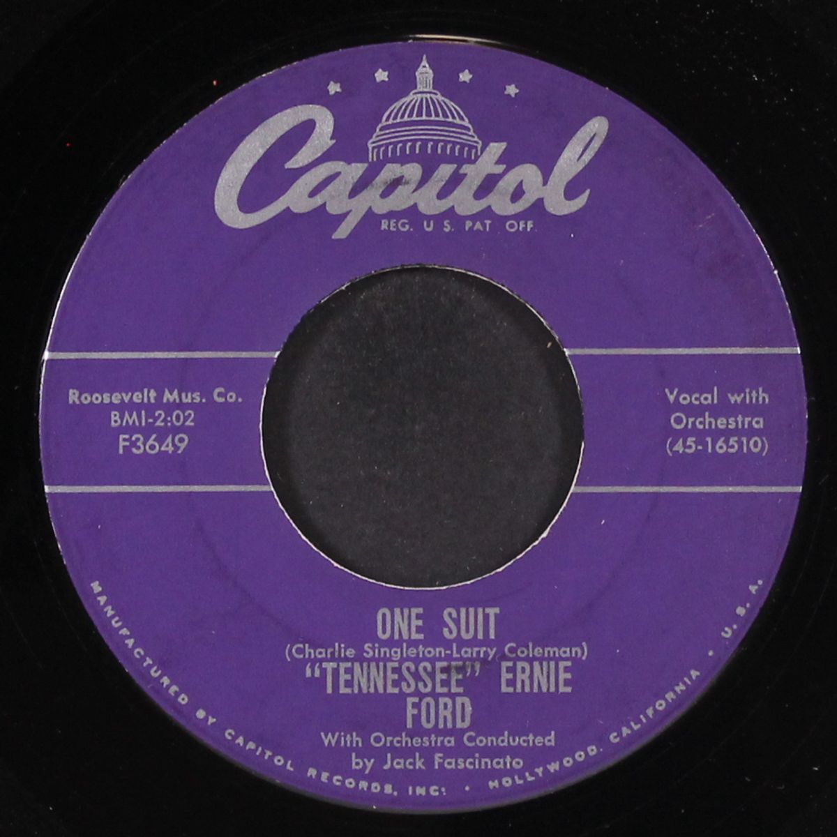 one suit by TENNESSEE ERNIE FORD