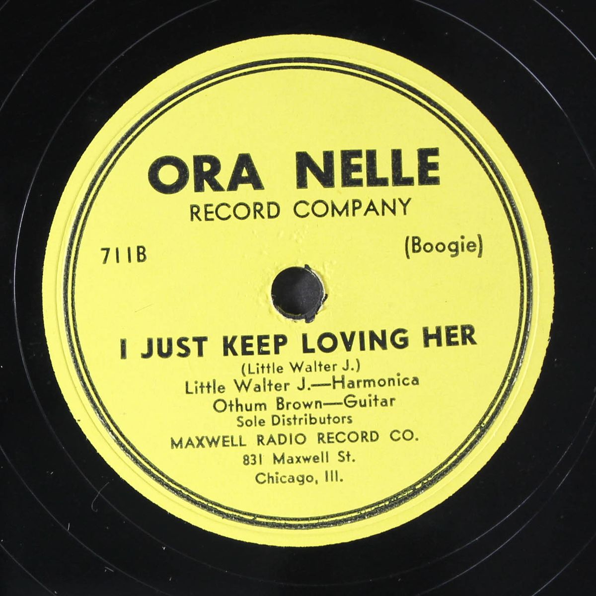 ora-nelle blues / i just keep loving her by LITTLE WALTER J