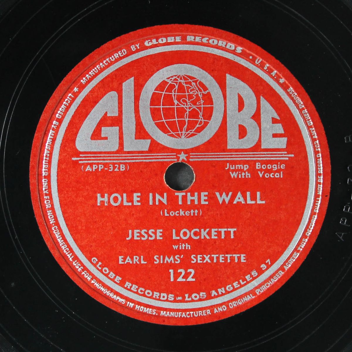 mellow hour blues / hole in the wall by JESSE LOCKETT