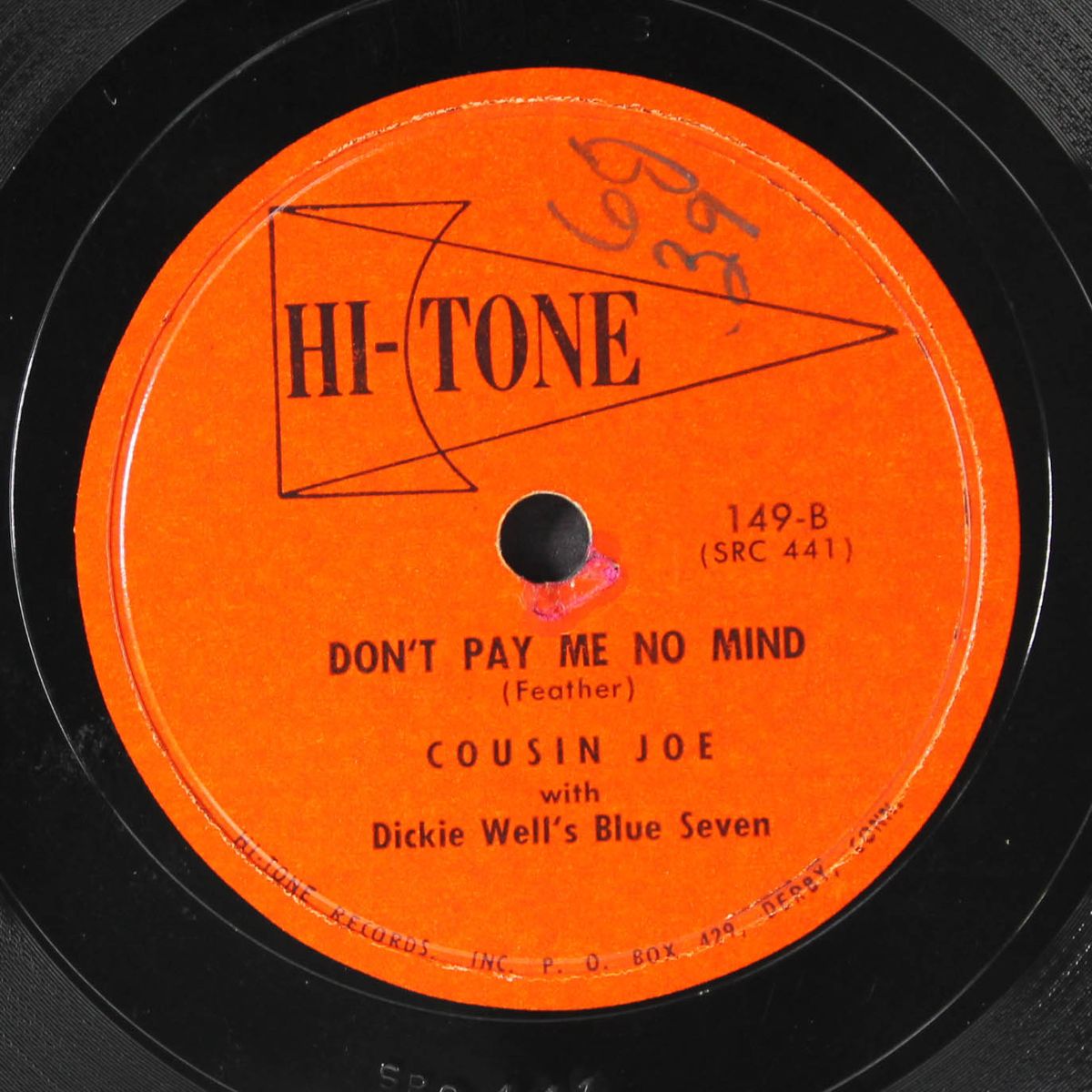 come down baby / don't pay me no mind by COUSIN JOE