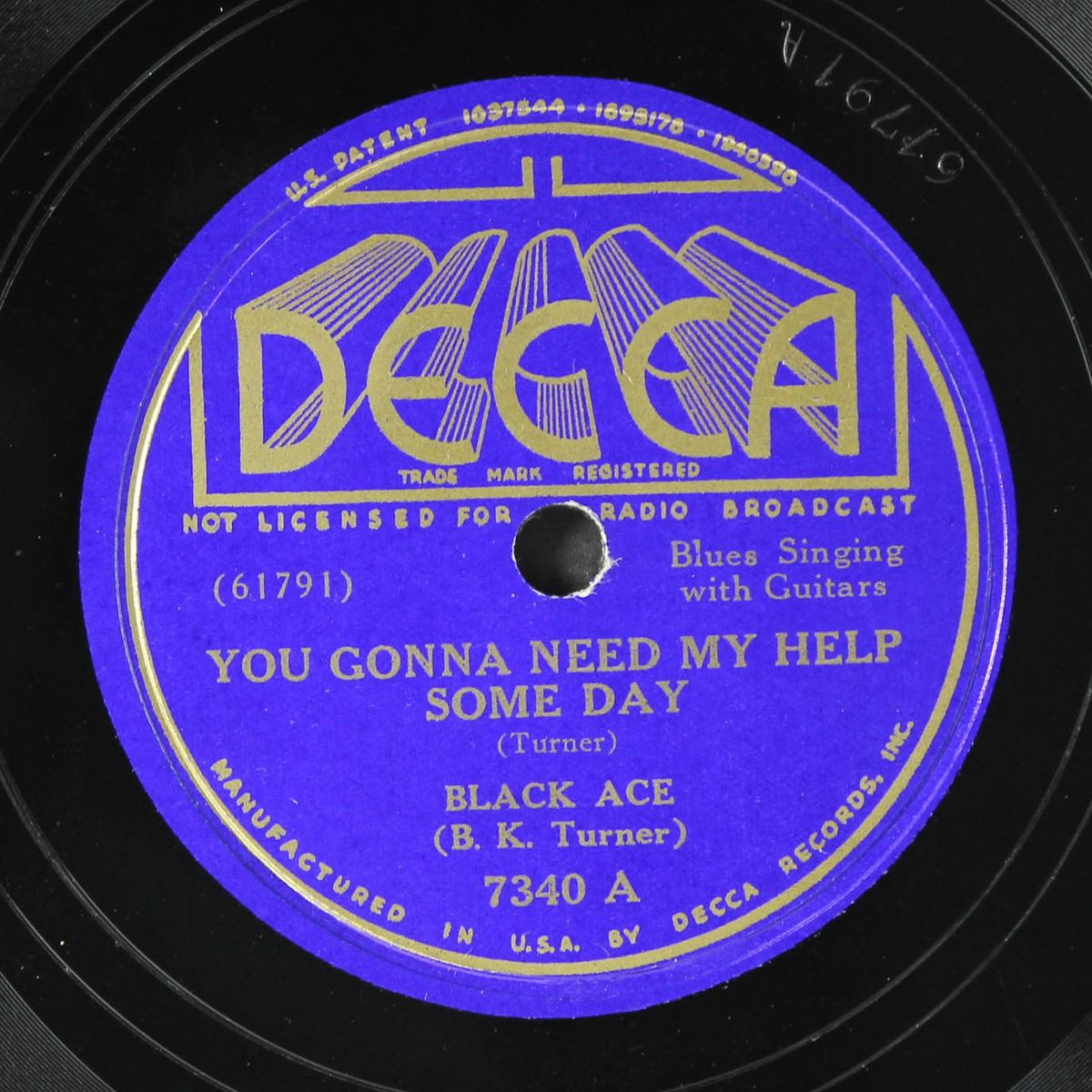 whiskey and women / you gonna need my help some day by BLACK ACE