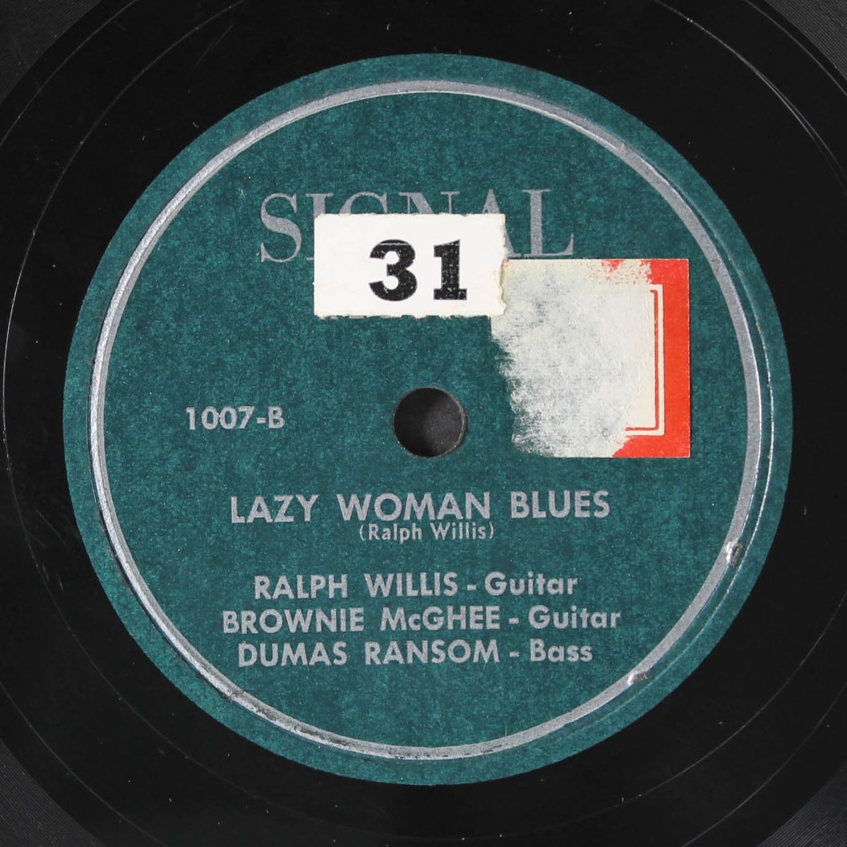 lazy woman blues / goodbye blues by RALPH WILLIS