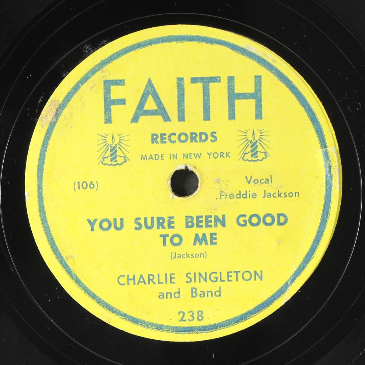 i know / you sure been good to me by CHARLIE SINGLETON
