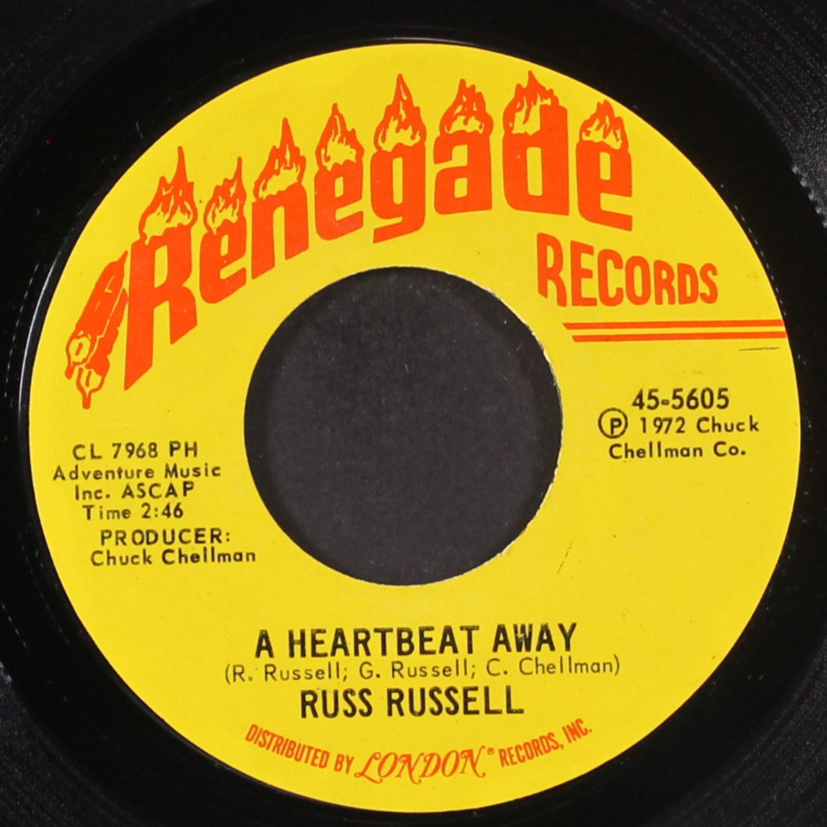 a heartbeat away by RUSS RUSSELL