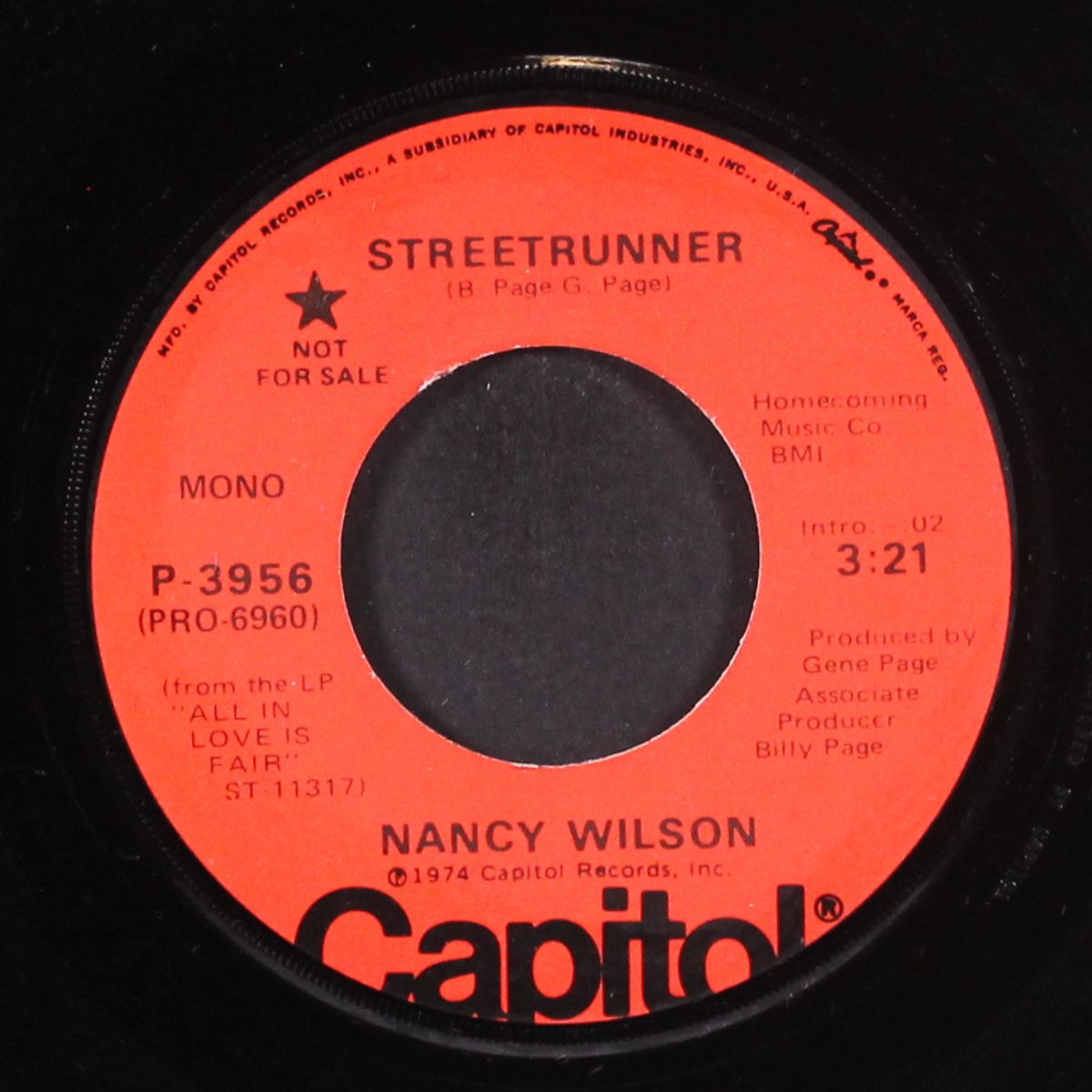 streetrunner by NANCY WILSON