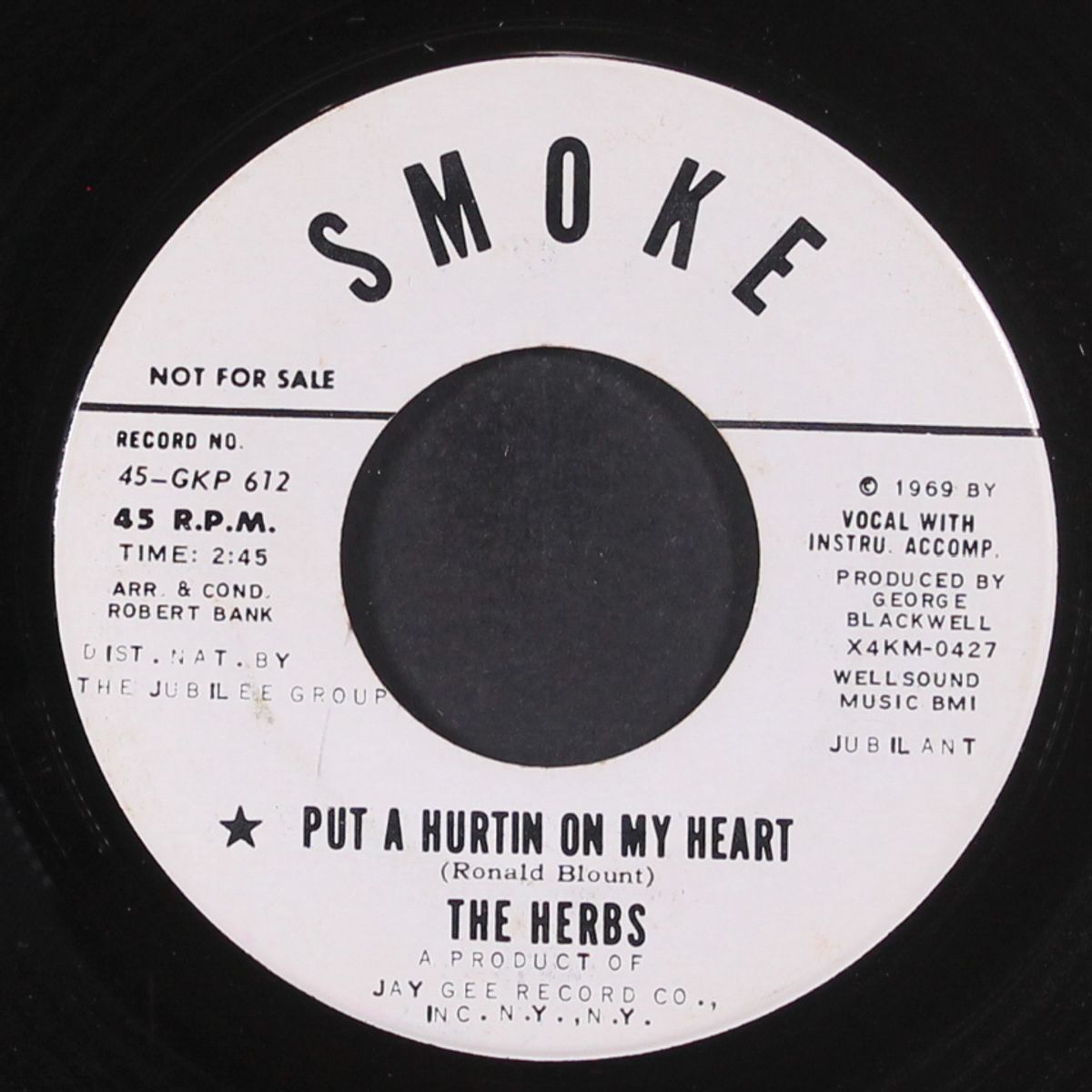 put a hurtin on my heart / there must be an answer by HERBS