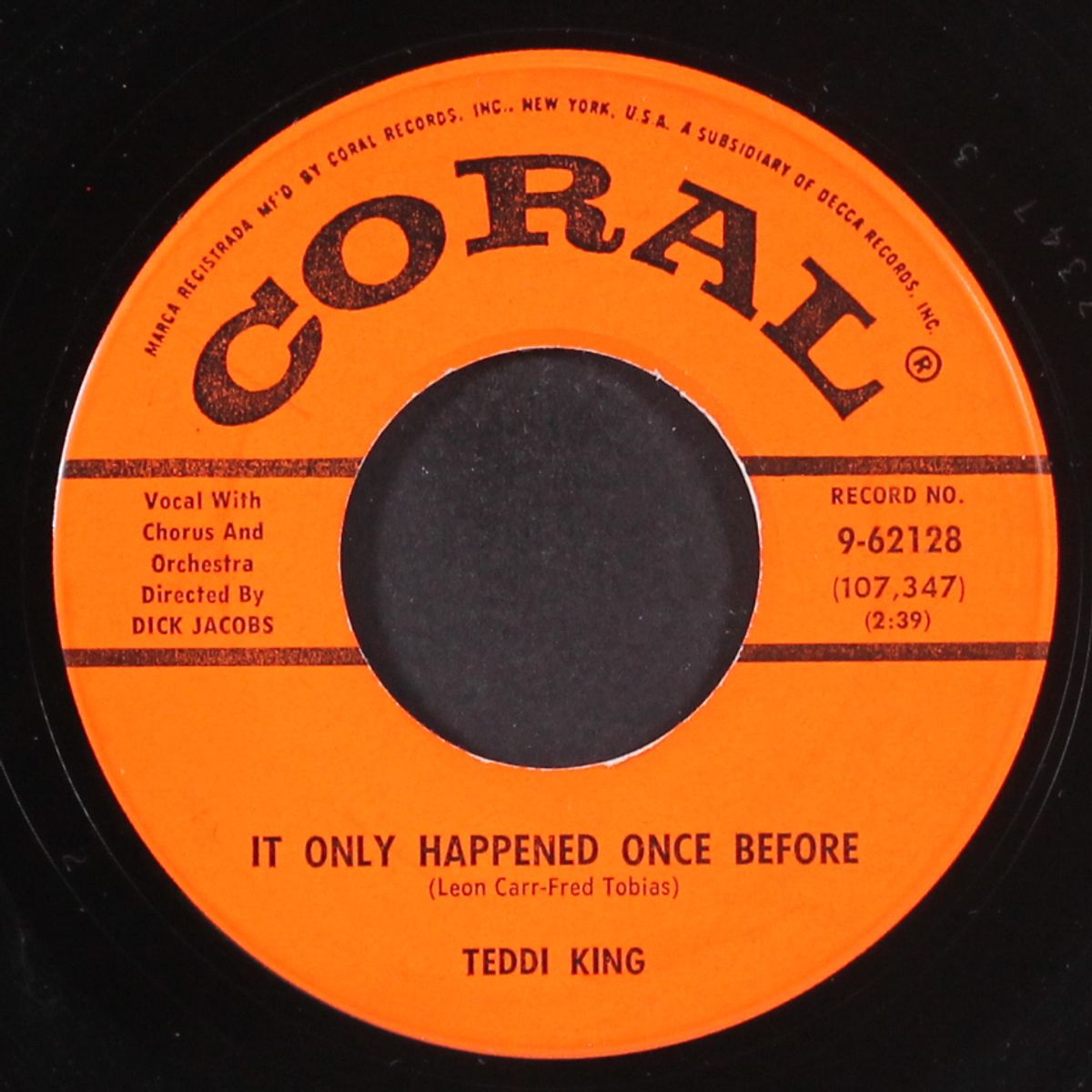 it only happened once before by TEDDI KING