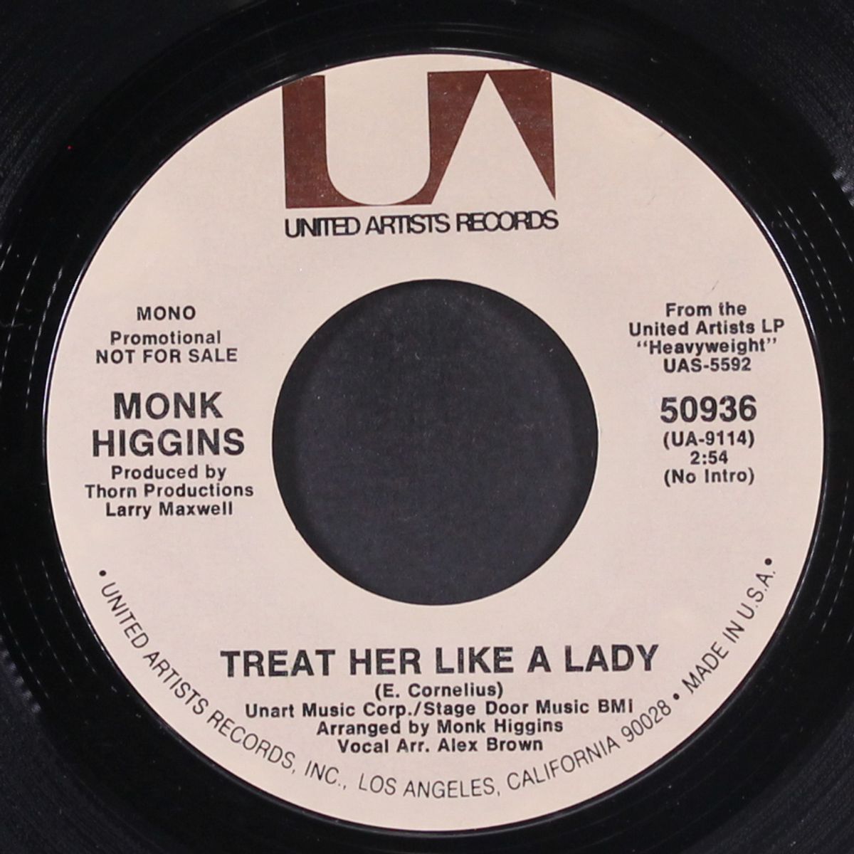 treat her like a lady by MONK HIGGINS