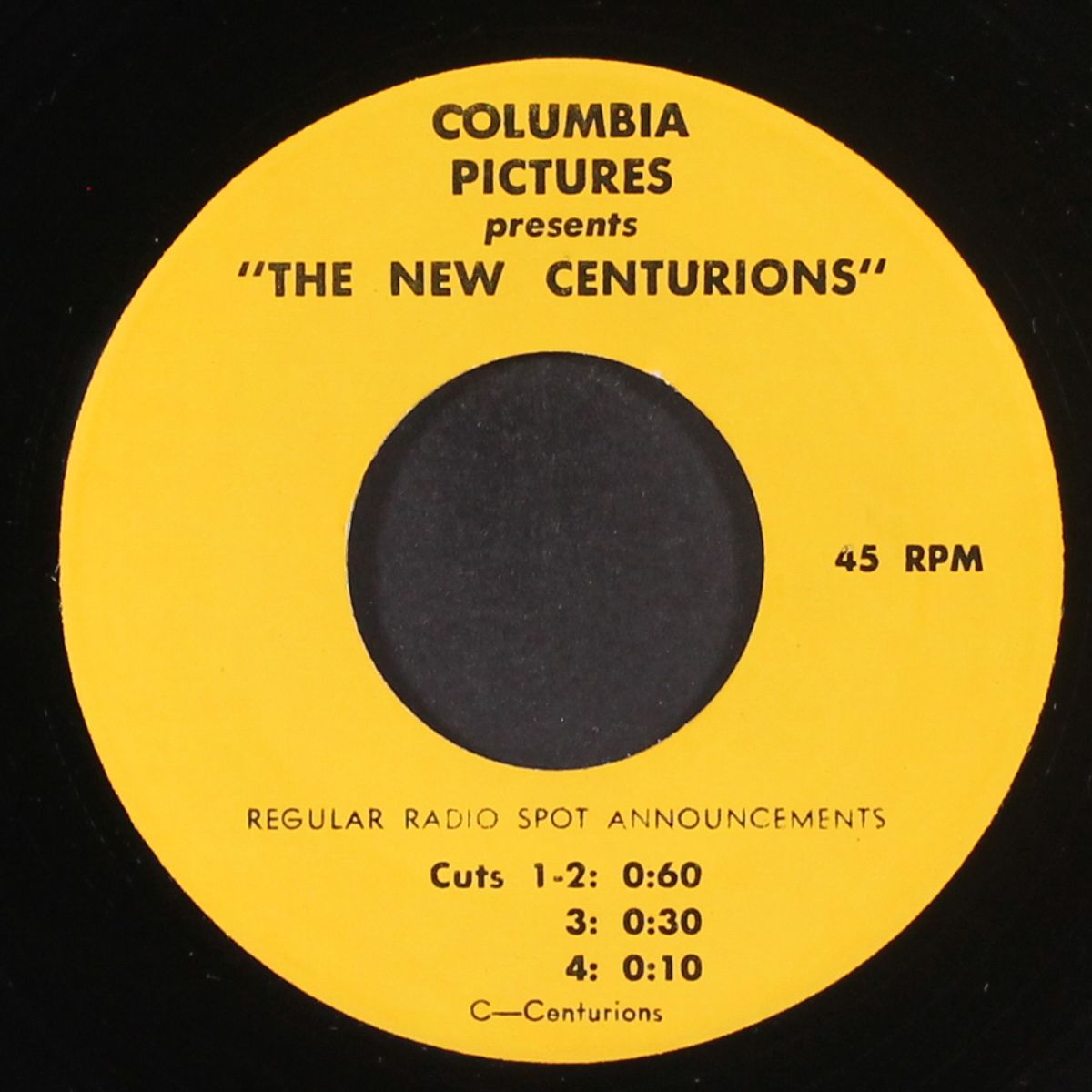 the new centurions radio spots by NO ARTIST
