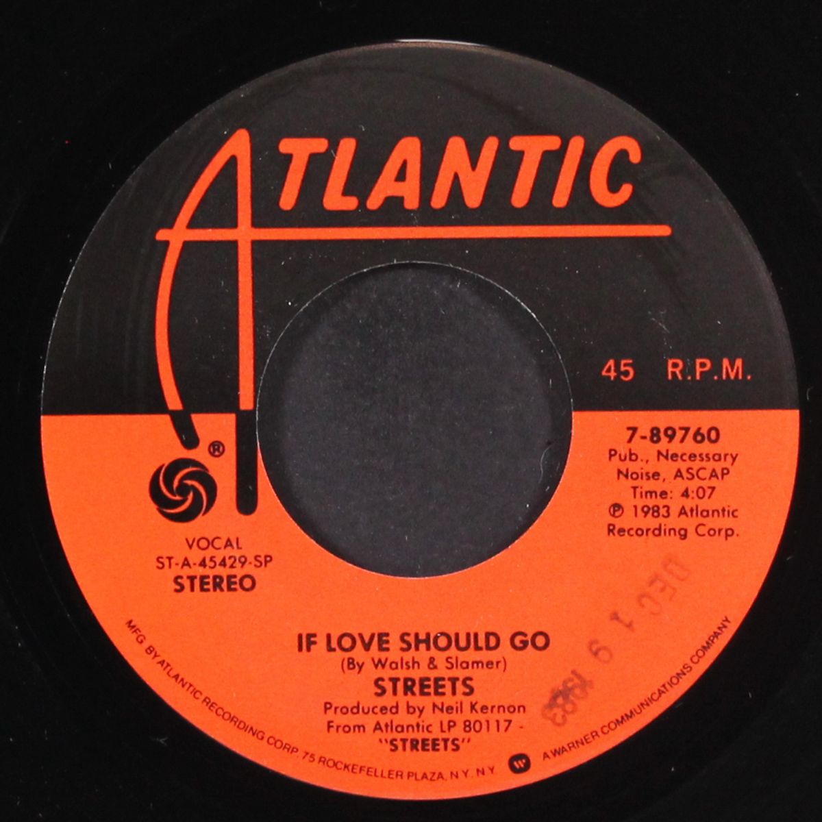 if love should go by STREETS