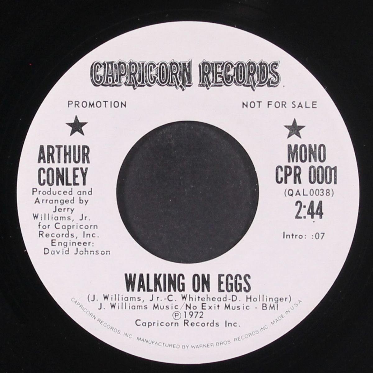 walking on eggs / more sweet soul music by ARTHUR CONLEY