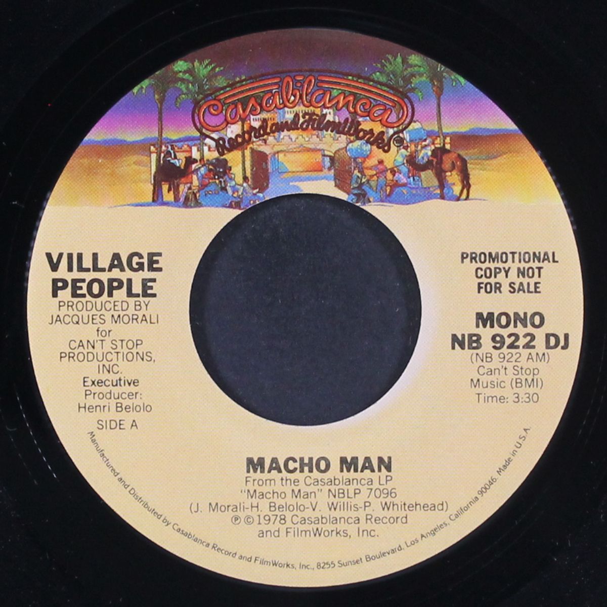 macho man / mono by VILLAGE PEOPLE
