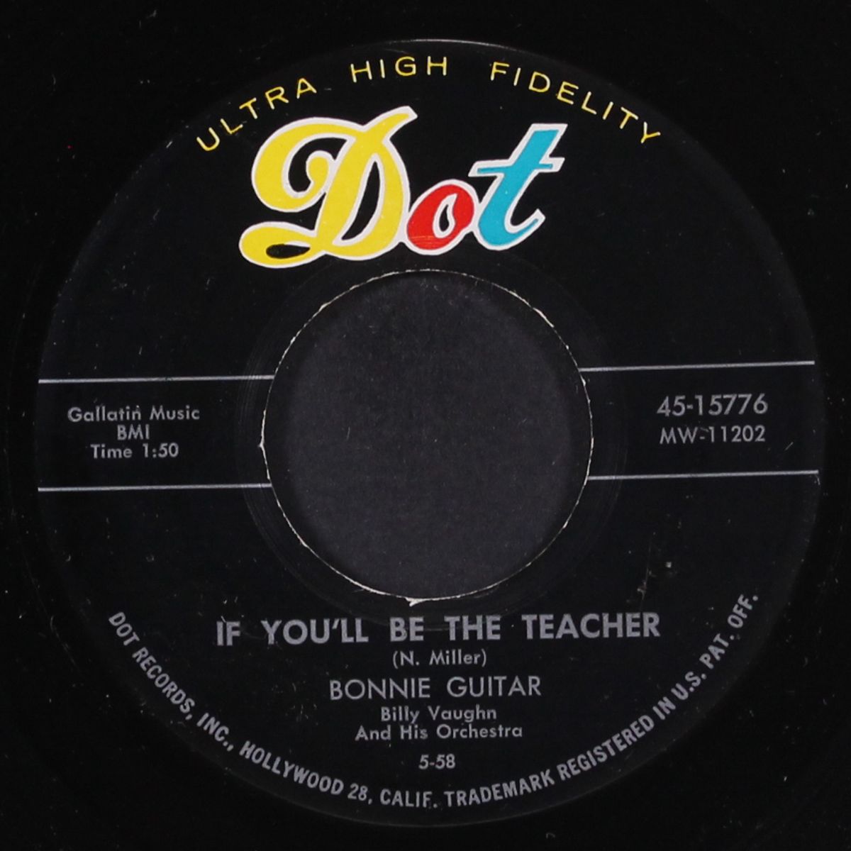 i found you out / if you'll be the teacher by BONNIE GUITAR