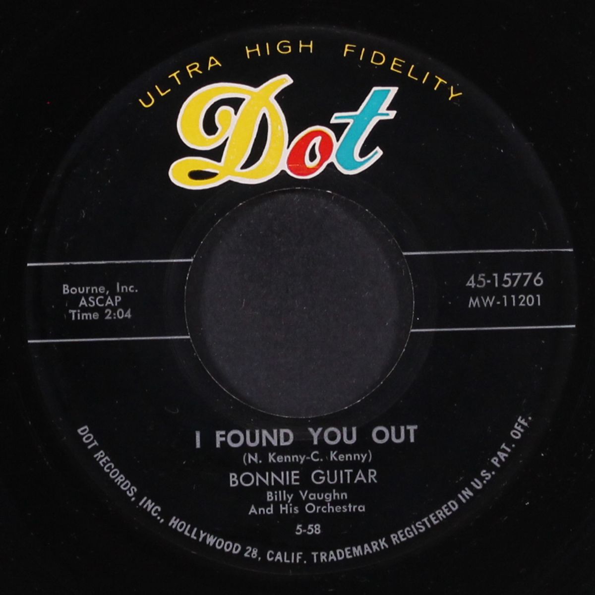 i found you out / if you'll be the teacher by BONNIE GUITAR