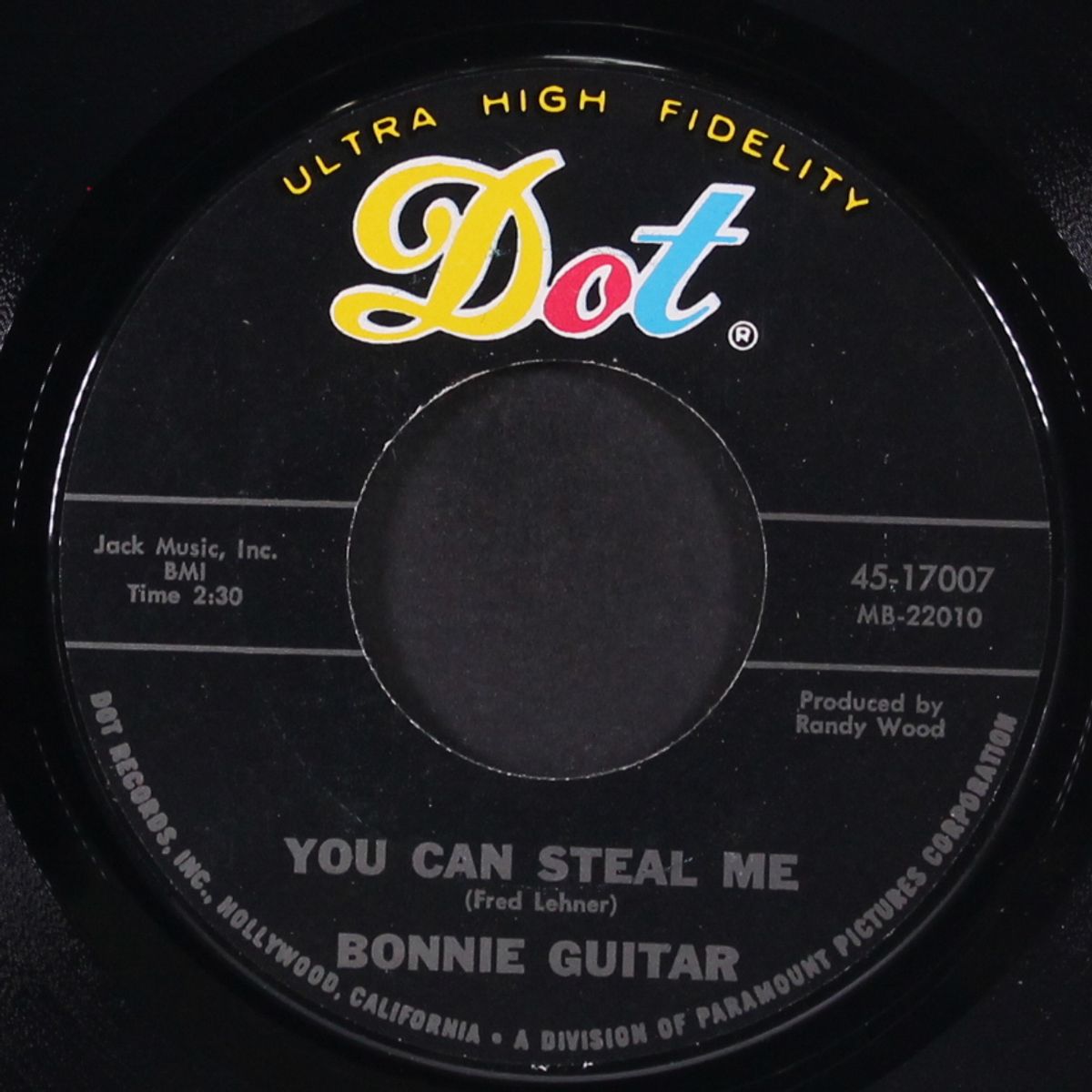 you can steal me / ramblin' man by BONNIE GUITAR