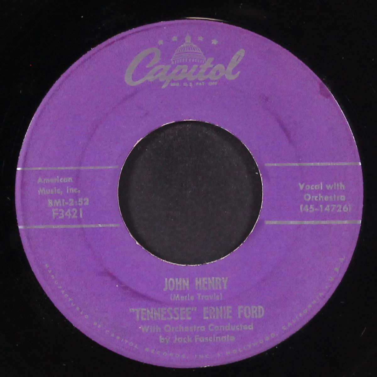 the rovin' gambler / john henry by TENNESSEE ERNIE FORD