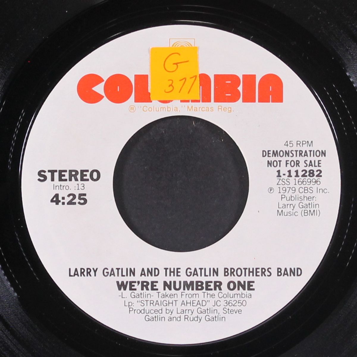 we're number one / same by LARRY GATLIN & GATLIN BROS