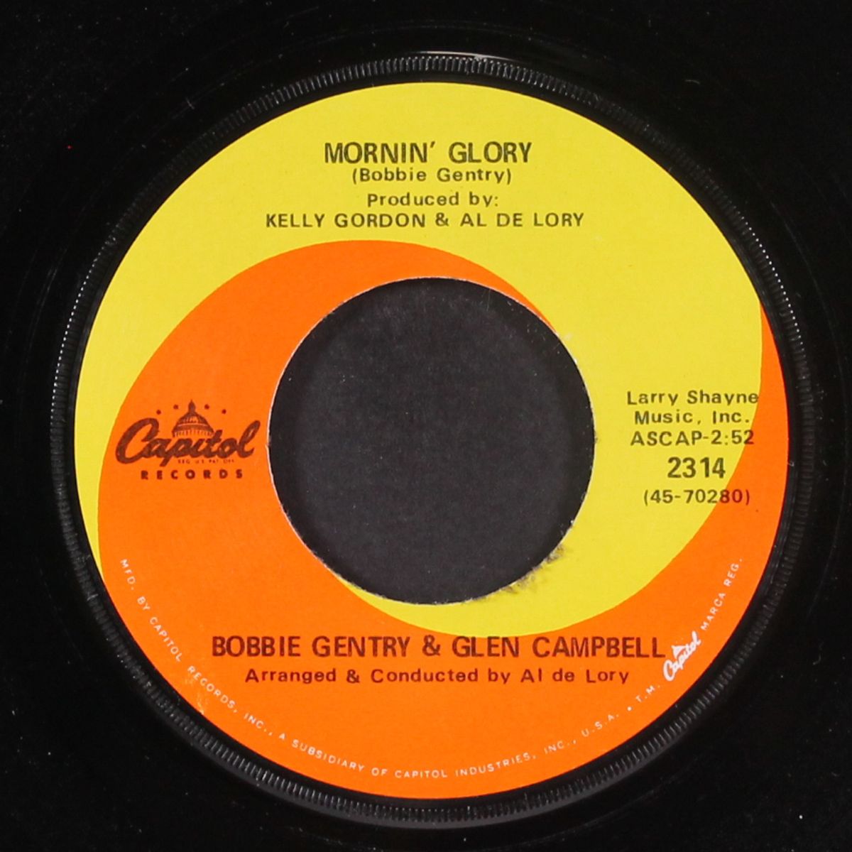 less of me / mornin' glory by BOBBIE GENTRY & GLEN CAMPBELL