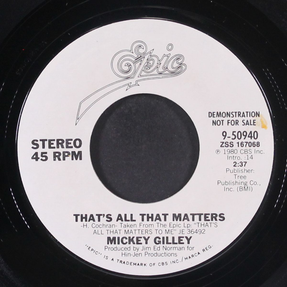 that's all that matters by MICKEY GILLEY